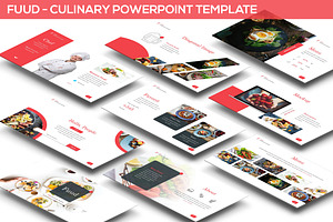 Fuud - Culinary Powerpoint Template, a Presentation Template by SlideFactory