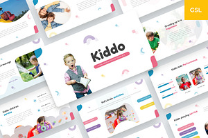 Kiddo - Kids Google Slides Template, a Presentation Template by BeadyLab