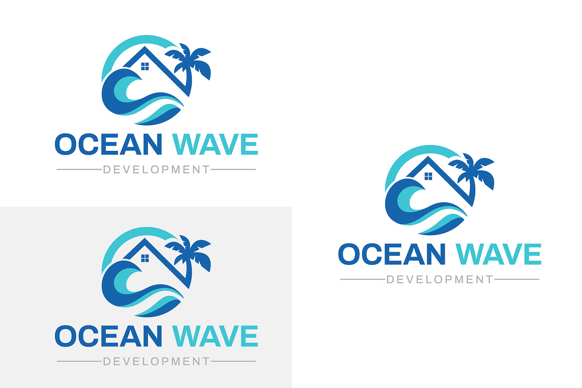 Ocean Wave Logo Template, a Branding & Logo Template by bosathemes