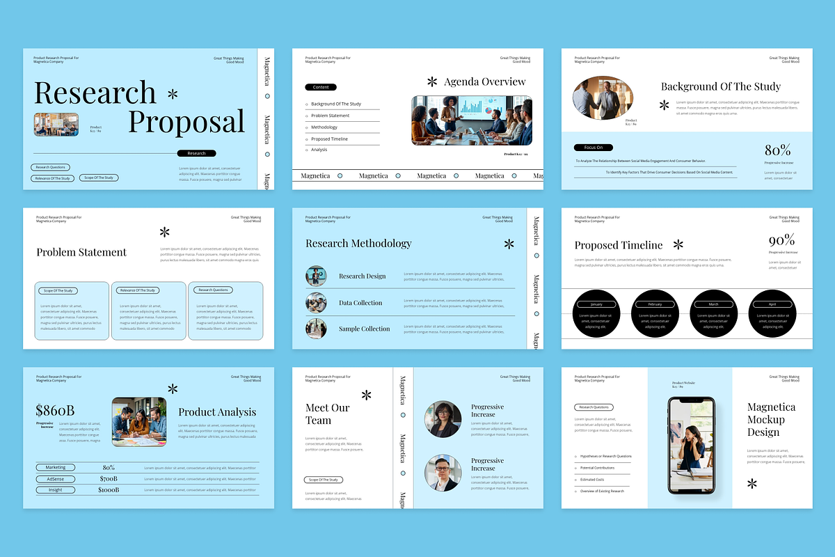 Research Proposal, a Presentation Template by SquidPixey (Photo 4 of 6)