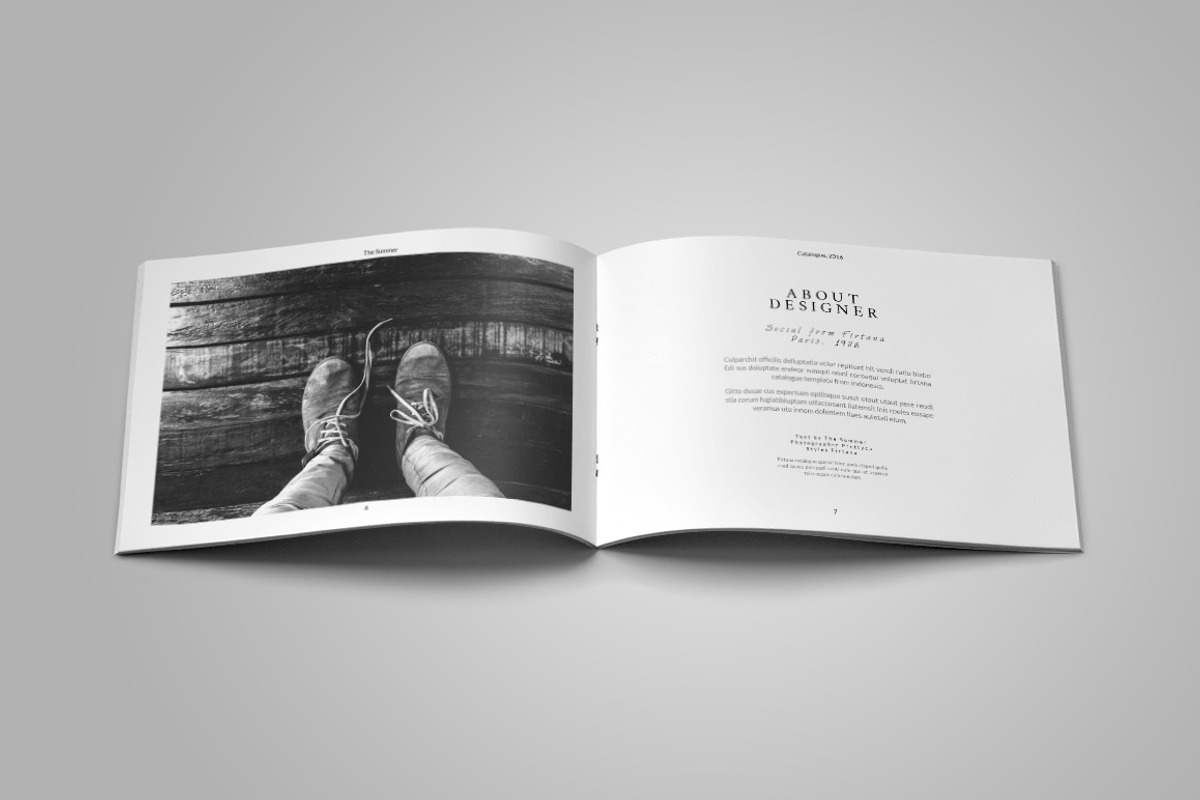 The Summer Catalogue A5, a Brochure Template by Firtana (Photo 4 of 14)