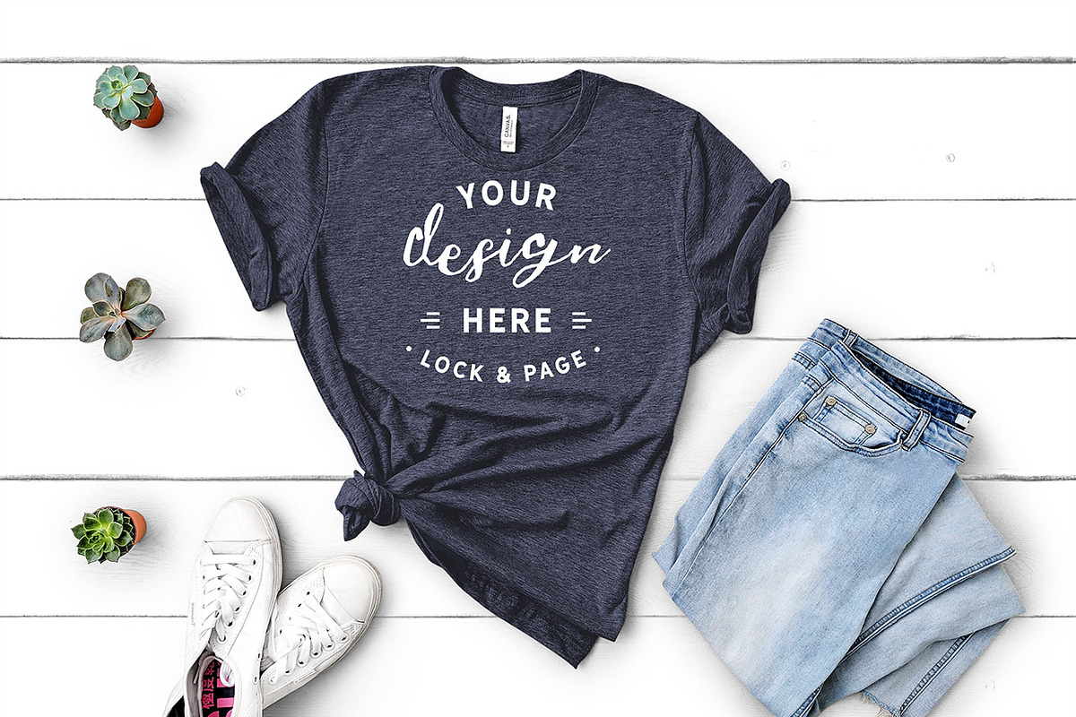 Bella Canvas T-Shirt Mockup Bundle, a Shirt Mockup by lock and page (Photo 69 of 85)