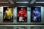 Posters in the subway Mockup Set, an Advertising Mockup by Best Pixels™ (Thumbnail 3 of 8)