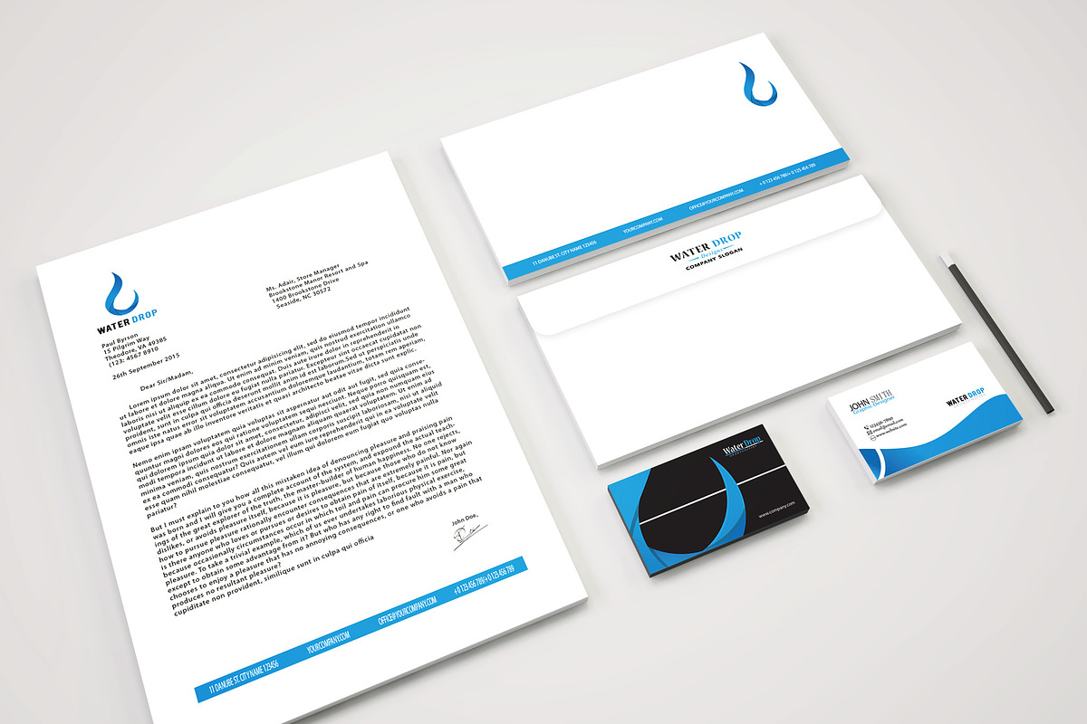 Corporate Identity Bundle, a Stationery Template by Laurentiu Cotet (Photo 1 of 4)