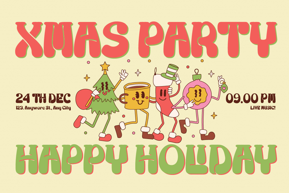Cailane - Retro Groovy Display Font, a Sans Serif Font by twinstd (Photo 2 of 8)
