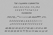 The Colorado - All Caps Handwritten, a Handwritten Font by Myn Type (Thumbnail 12 of 12)