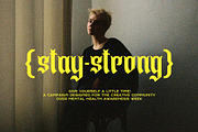 Hollykop-Blackletter Display Font, a Blackletter Font by Fype Co. (Thumbnail 4 of 6)