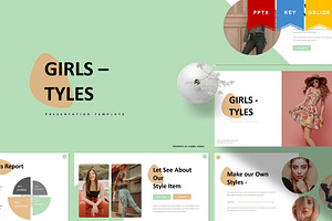 Girl Tyles Presentation Template