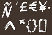 Jazz Hands, all caps handdrawn font, a Handwritten Font by Eryn Rose Design (Thumbnail 11 of 13)
