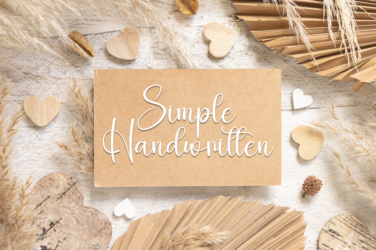 Lighting | Script Font, a Handwritten Font by Scratchones (Photo 5 of 9)