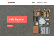 SHOPPING - Responsive Email Template, an Email Template by FourDinos (Thumbnail 2 of 3)