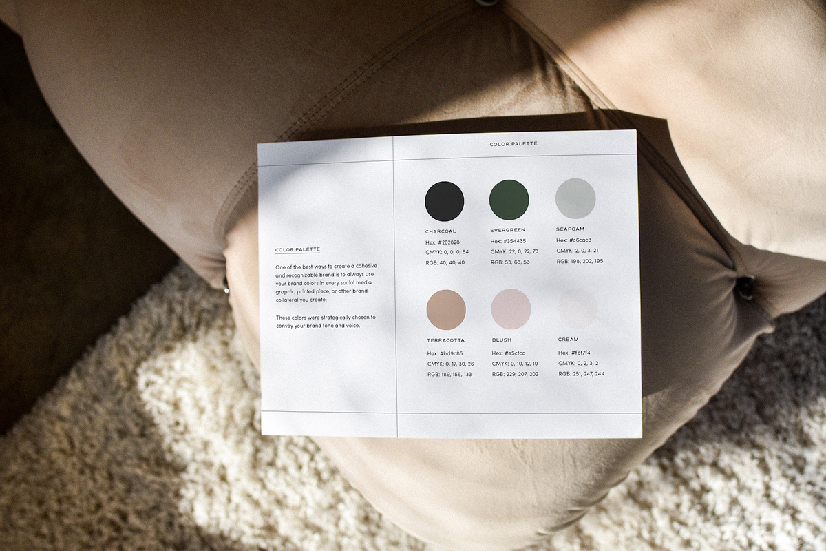 Brand Guidelines Template, a Presentation Template by Madewest Supply Co. (Photo 5 of 5)