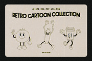 Retro Cartoon Character Collection, an Illustration by Shyeno (Thumbnail 1 of 18)