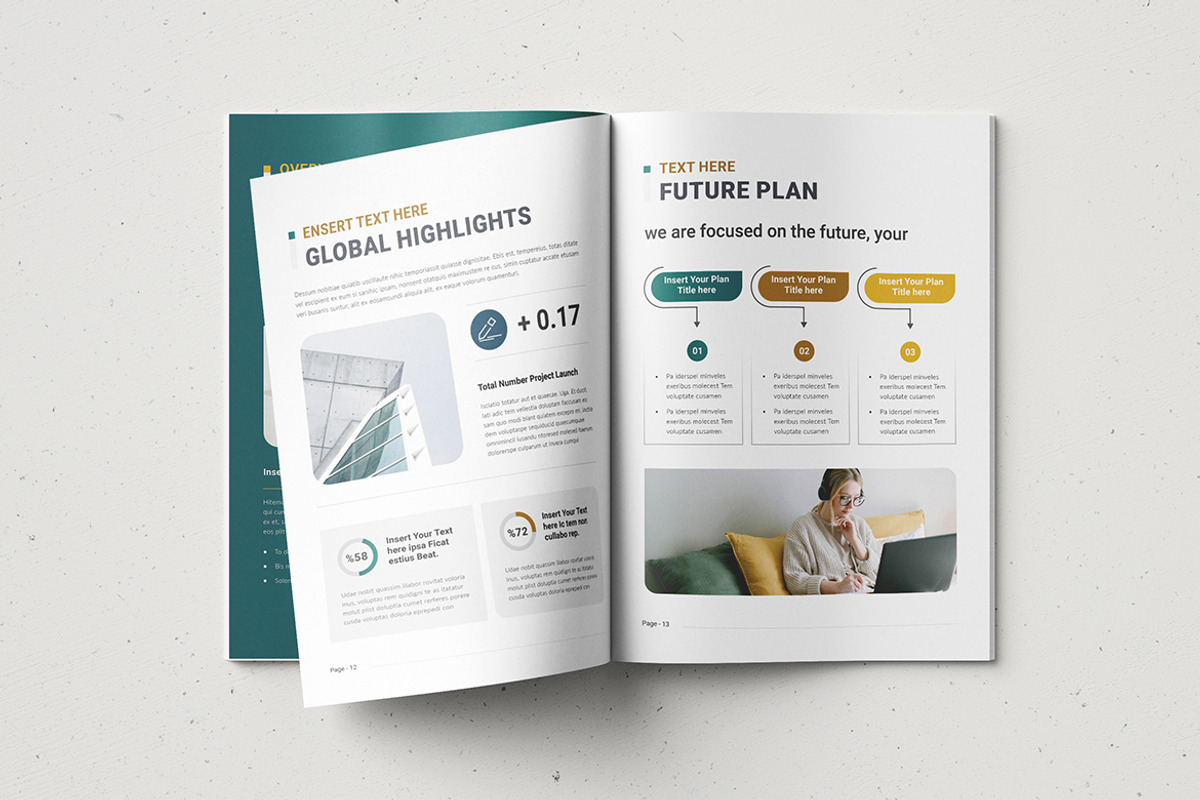 Company Profile | InDesign & MS Word, a Brochure Template by Creativity-Design (Photo 8 of 11)