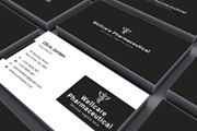 Pharmaceutical Business Card, a Business Card Template by graphicsunday (Thumbnail 3 of 4)