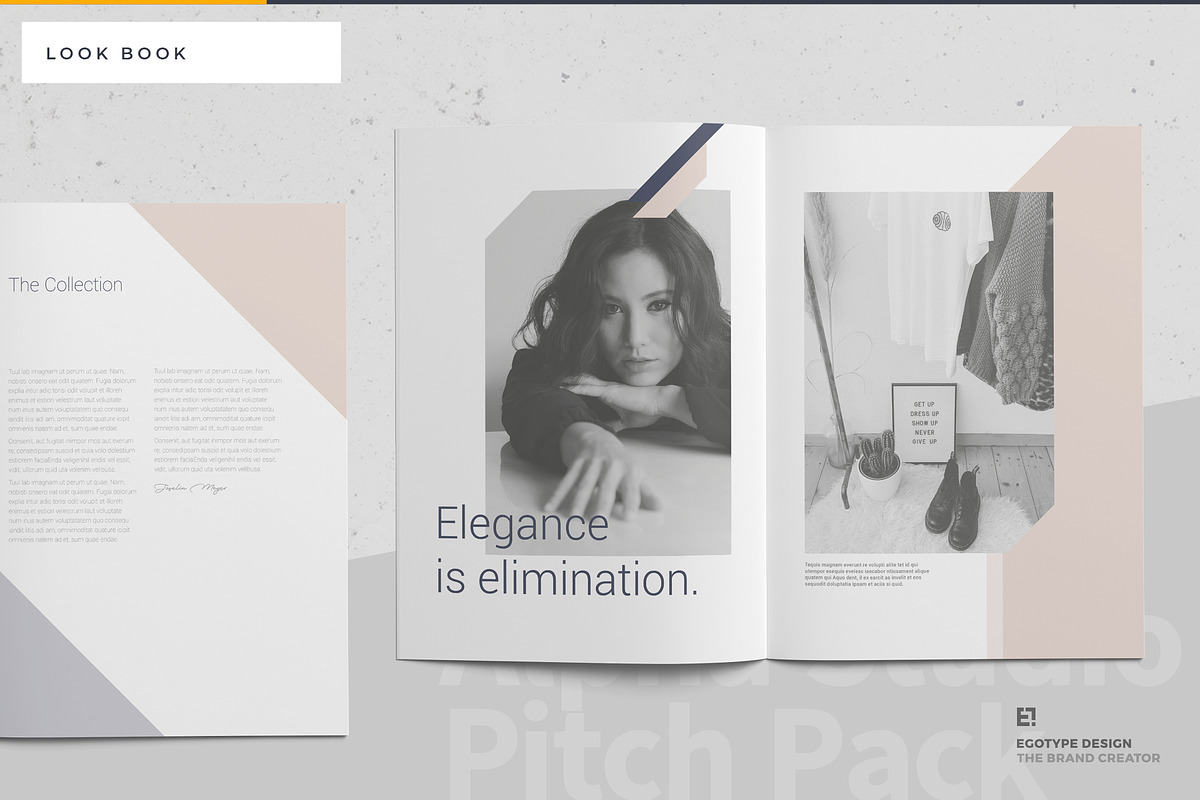 Calm Lookbook, a Brochure Template by Egotype (Photo 6 of 20)