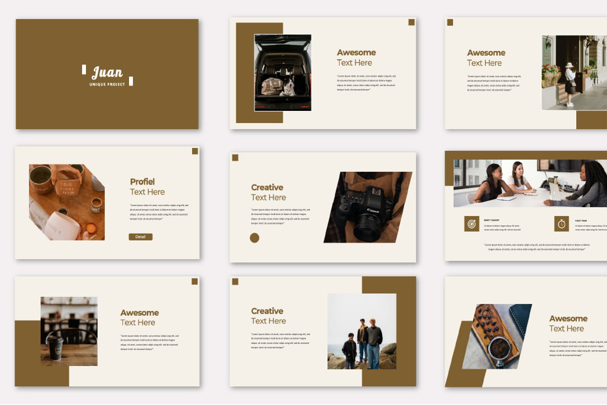 Juan Creative PowerPoint, a Presentation Template by Overcloud (Photo 4 of 4)