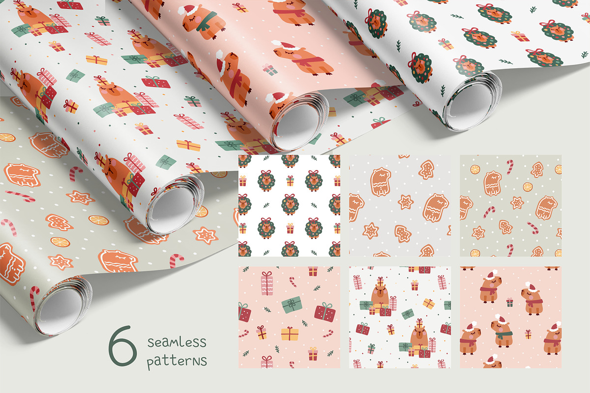 Cappy Christmas graphic collection, an Illustration by SurfaceStories (Photo 3 of 6)