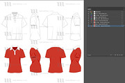 Golf/Polo Shirt - Template, an Apparel Mockup by Mark Anthony Media (Thumbnail 4 of 4)