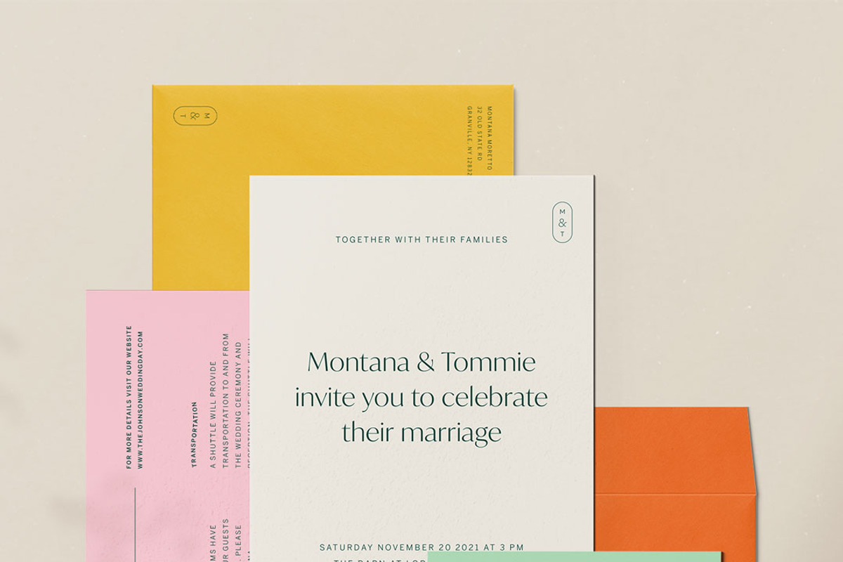 The Artists Wedding Suite, an Invitation Template by Heart to Heart Paper Co (Photo 11 of 17)
