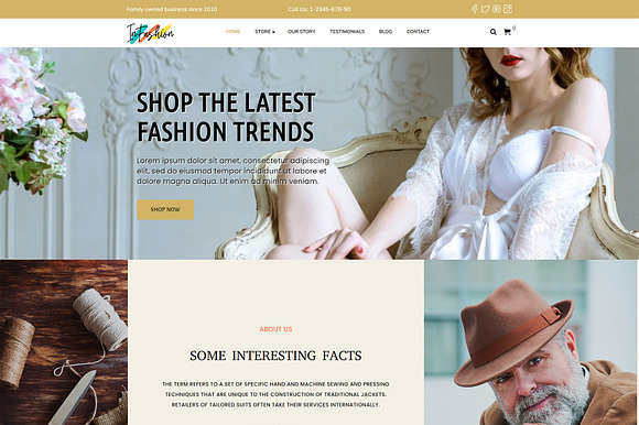 Fashion & Lifestyle WooCommerce WP Theme - inFashion preview 7