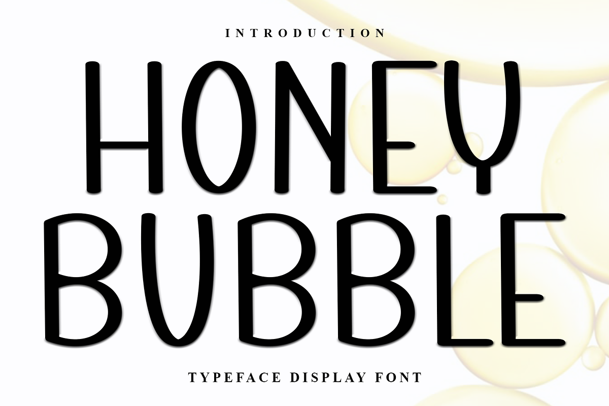 Honey Bubble, a Handwritten Font by InermediaSTUDIO (Photo 1 of 7)