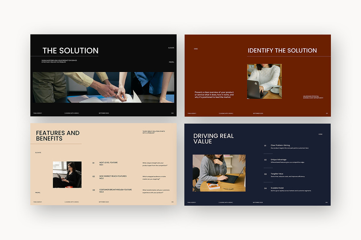 Fana : Pitch Deck Powerpoint, a Presentation Template by Punkl Camp (Photo 12 of 16)