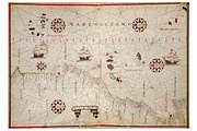 Antique Nautical Charts, a Texture Graphic by Blue Line Design (Thumbnail 5 of 21)