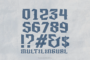 Timebomb Blackletter, a Blackletter Font by madeDeduk (Thumbnail 7 of 14)