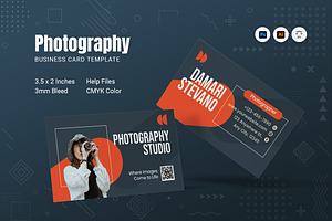 Photography Business Card, a Business Card Template by Fannan Studio