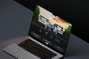 Dark Theme Wix Template + Animations, a Wix Template by DanBaronetti (Thumbnail 8 of 10)