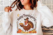 Happy Thanksgiving Png, Clipart, an Illustration by CreationArt (Thumbnail 3 of 5)