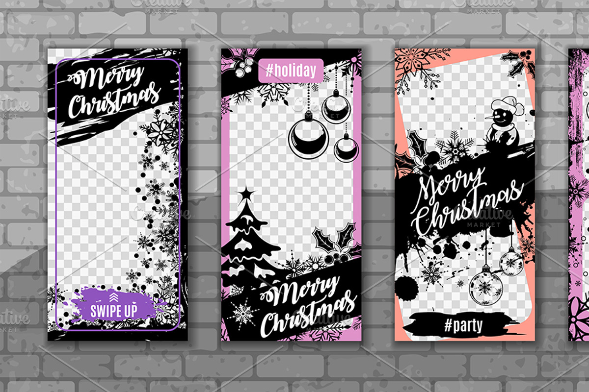 Instagram Stories Templates, a Decorative Illustration by TAlex (Photo 6 of 6)