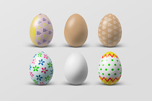 Easter Eggs Painting Mockup