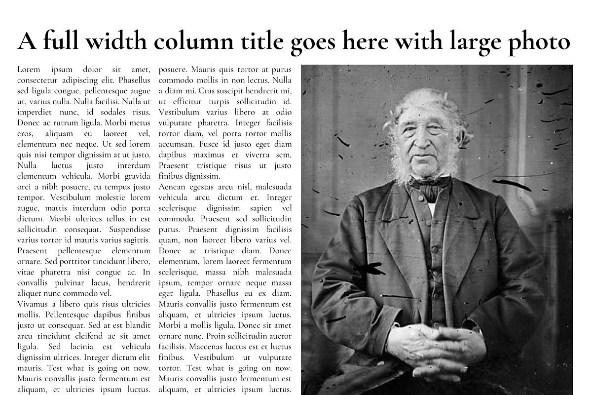 4 Page Newspaper Template Google Doc, a Flyer Template by Newspaper Templates (Photo 4 of 6)