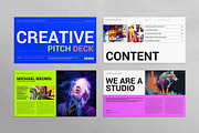 Creative Pitch Deck Presentation, a Presentation Template by E-Type (Thumbnail 2 of 4)