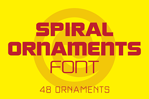 Spiral Ornaments Font