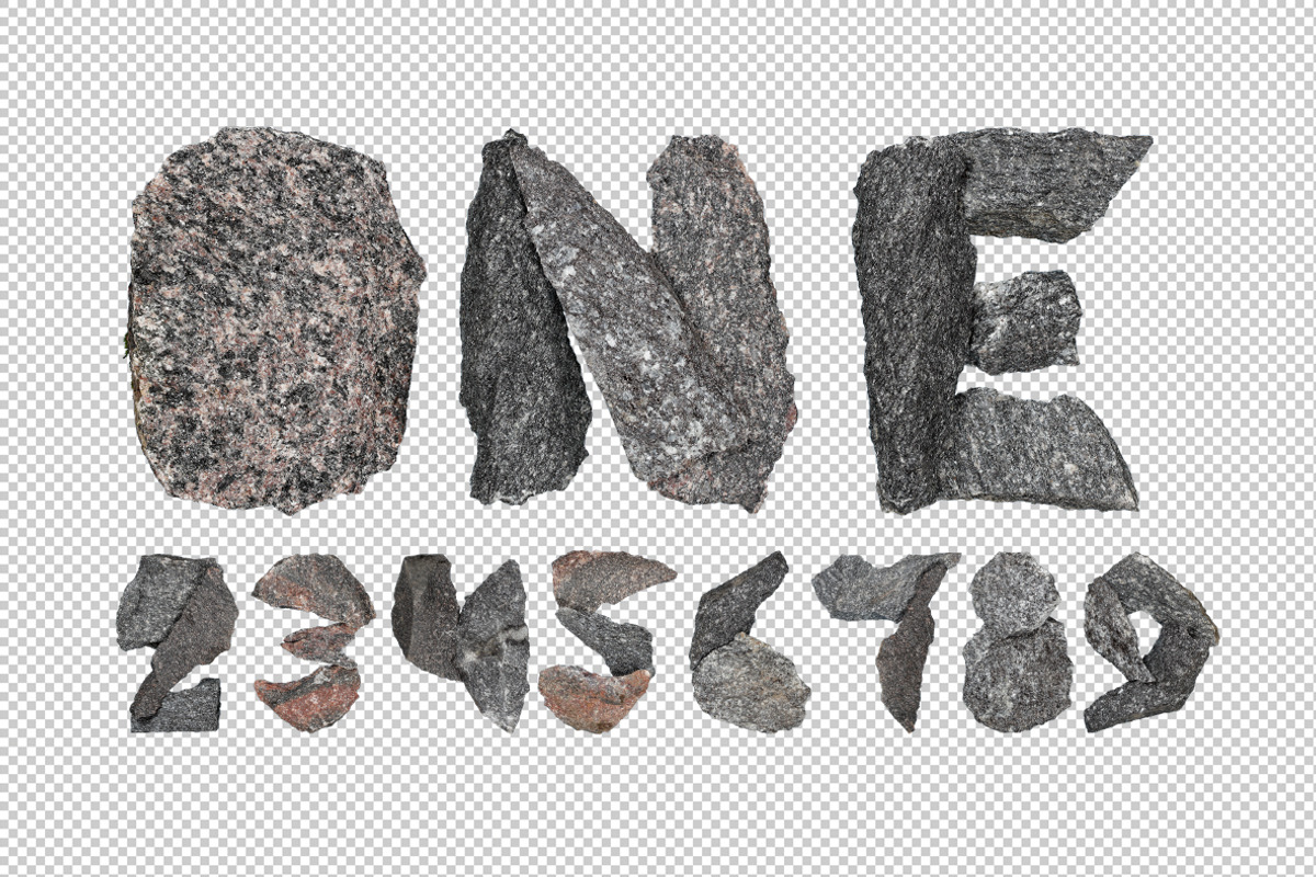 Black Granite Font, a Slab Serif Font by Handmadefont (Photo 9 of 9)