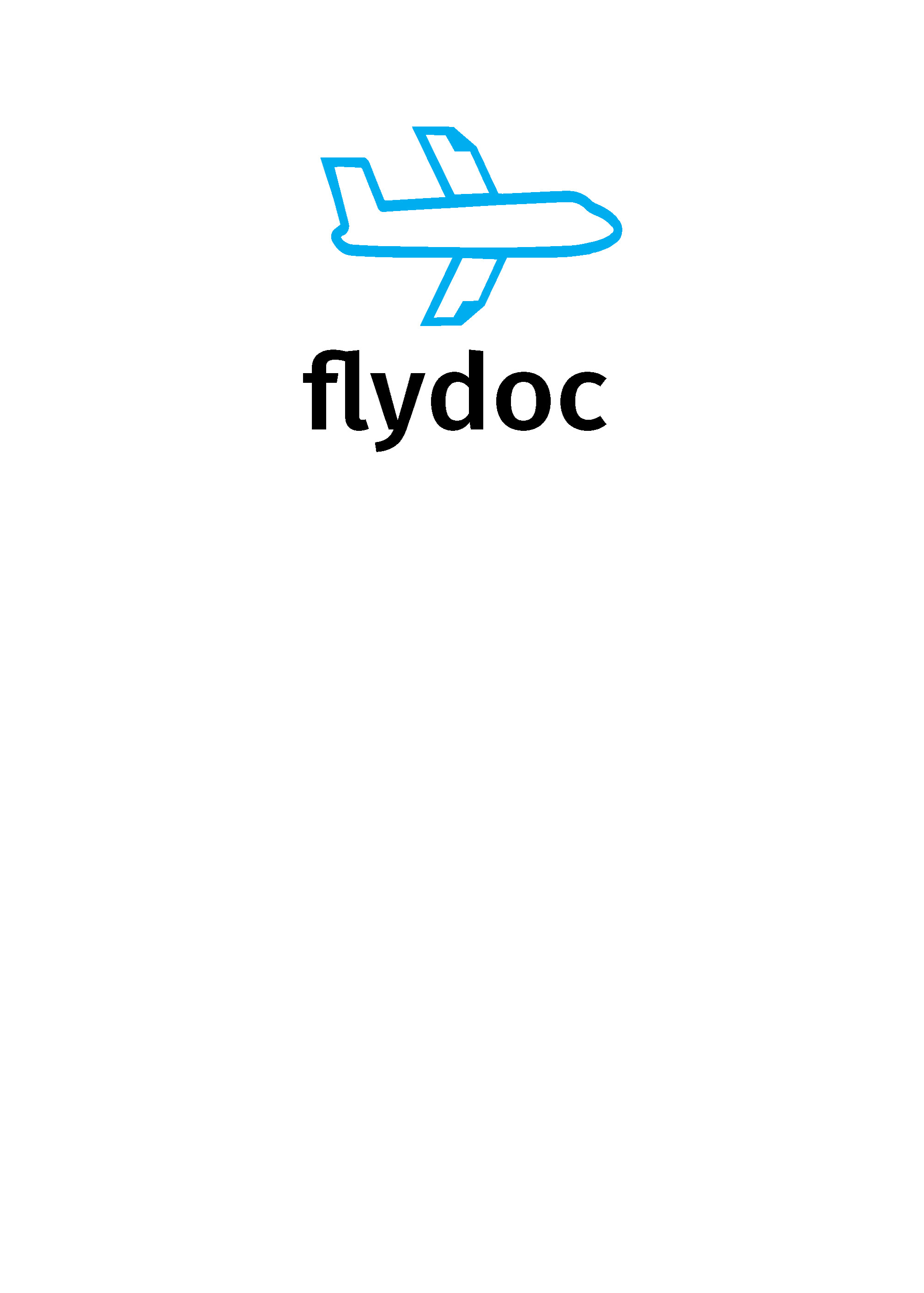 flydoc logo, a Branding & Logo Template by Mariyana