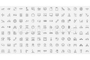 2200 vector sketch icons mega pack, an Outline Icon by Visual Generation (Thumbnail 18 of 21)