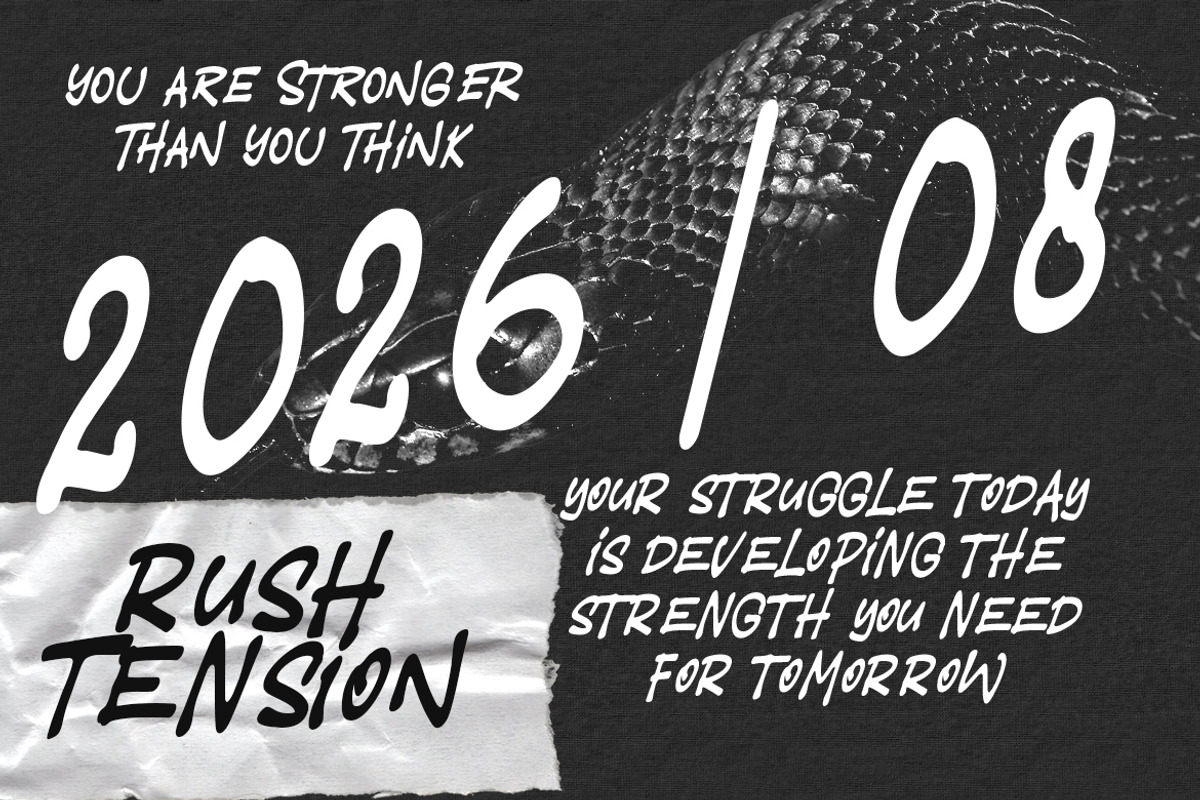 Rush Tension – Brush Display Font, a Handwritten Font by Get Studio (Photo 3 of 12)