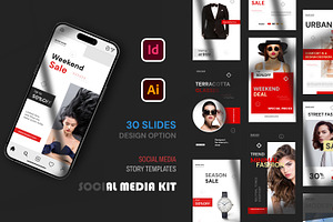 Social Media Kit | Story pack, a Social Media Template by Artisan Vibes