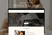 Squarespace Website Template, a Squarespace Template by Presentibox (Thumbnail 1 of 12)