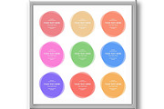 Set of Vector Colorful Banners, a Decorative Illustration by FineArtStudio (Thumbnail 3 of 3)