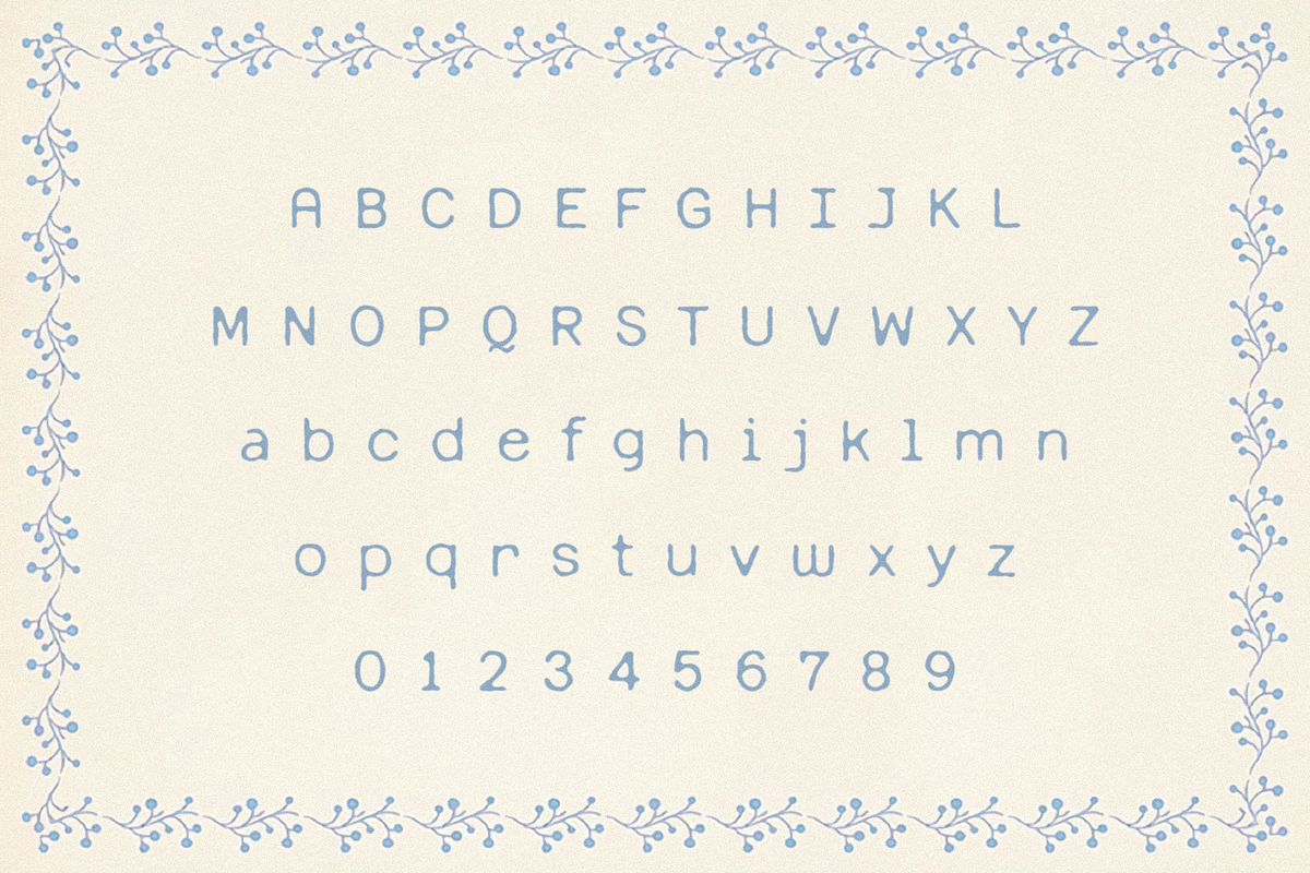 Quilt & Barley, a Sans Serif Font by Bruised Goods (Photo 6 of 13)