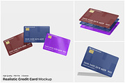 Realistic Credit Card Mockup, an Advertising Mockup by Unerispace (Thumbnail 5 of 5)