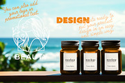 Apothecary Bottle Mockup Scene, a Packaging Mockup by McLittle Stock (Thumbnail 2 of 5)