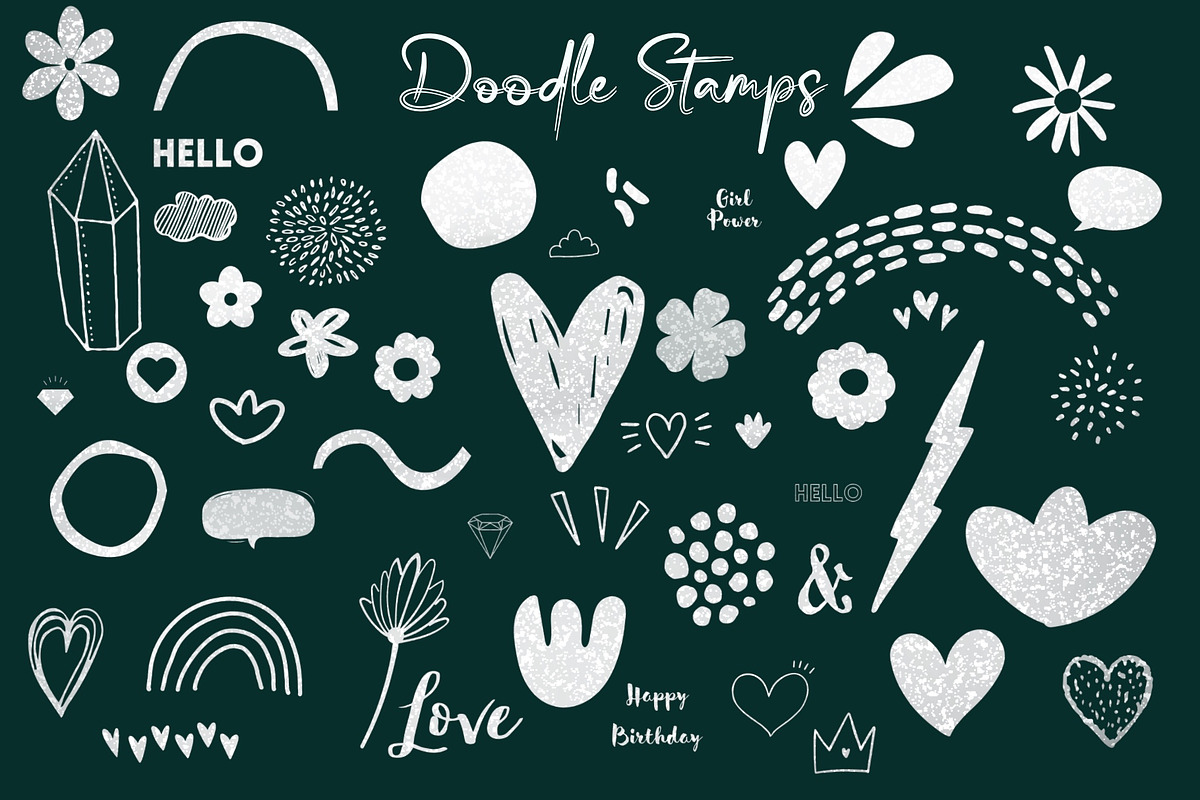 Glitter & Metallic Procreate Brush, a Brush Add-On by KJP Designs (Photo 11 of 12)