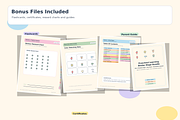 Preschool learning binder, a Stationery Template by HeavensStar (Thumbnail 2 of 10)