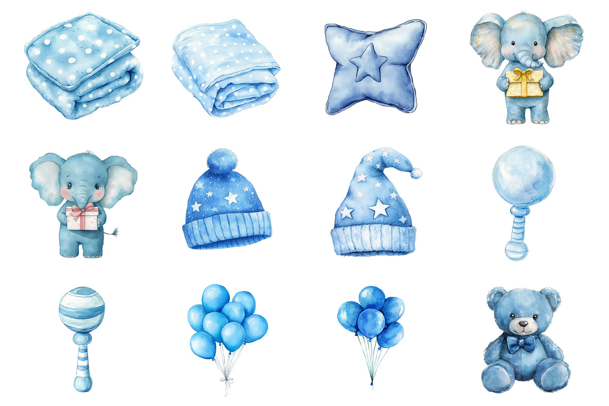 Sleeping Baby Bear Clipart, Baby, an Illustration by Design Market (Photo 3 of 3)
